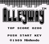 Alleyway (World)